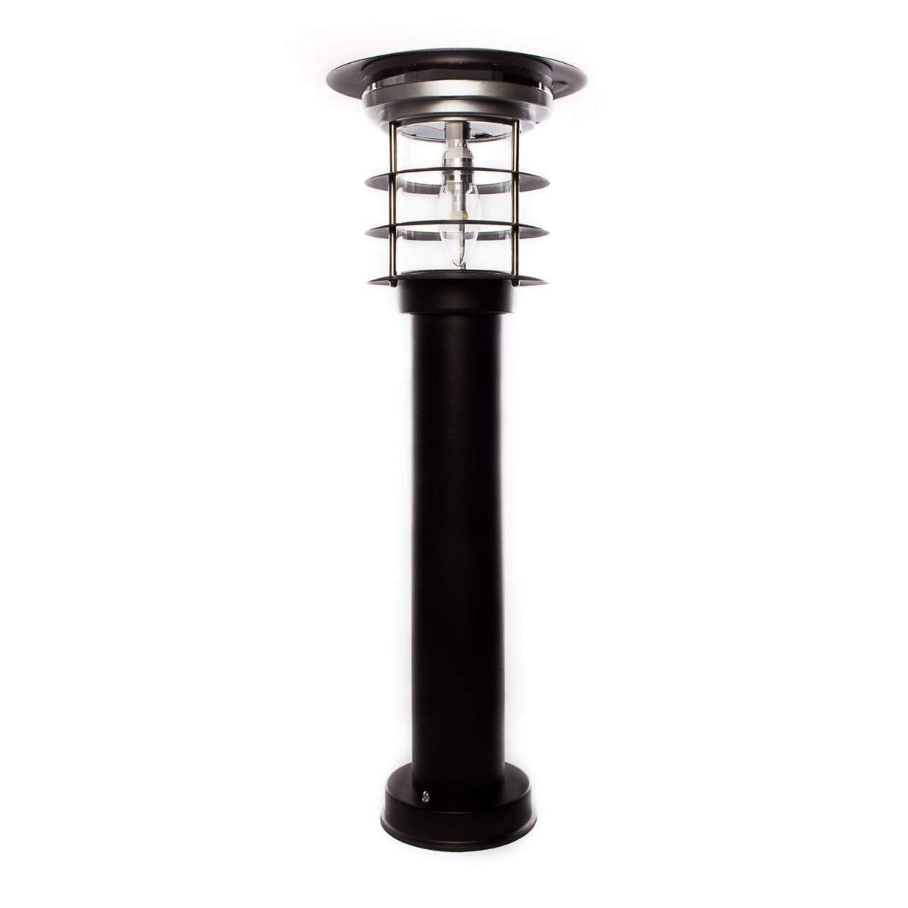 2-Pack Solar LED Bollard Light - with EZ Anchor - Gama Sonic