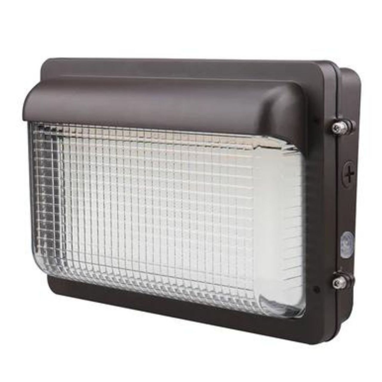 ZION LED Slim Wall Pack - Adjustable Wattage 30W/40W/60W - Adjustable CCT 30K/40K/50K - Bronze Finish - Beyond LED