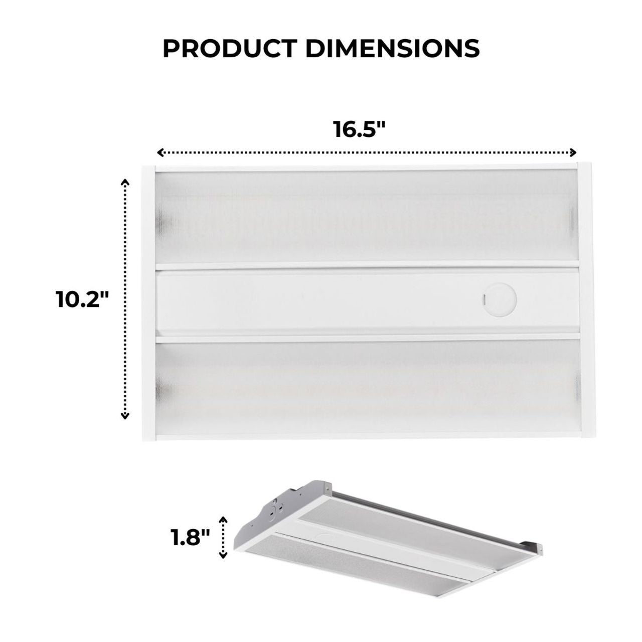 LED Linear High Bay - 135W - 20,250 Lumens - 4000K/5000K - LumeGen