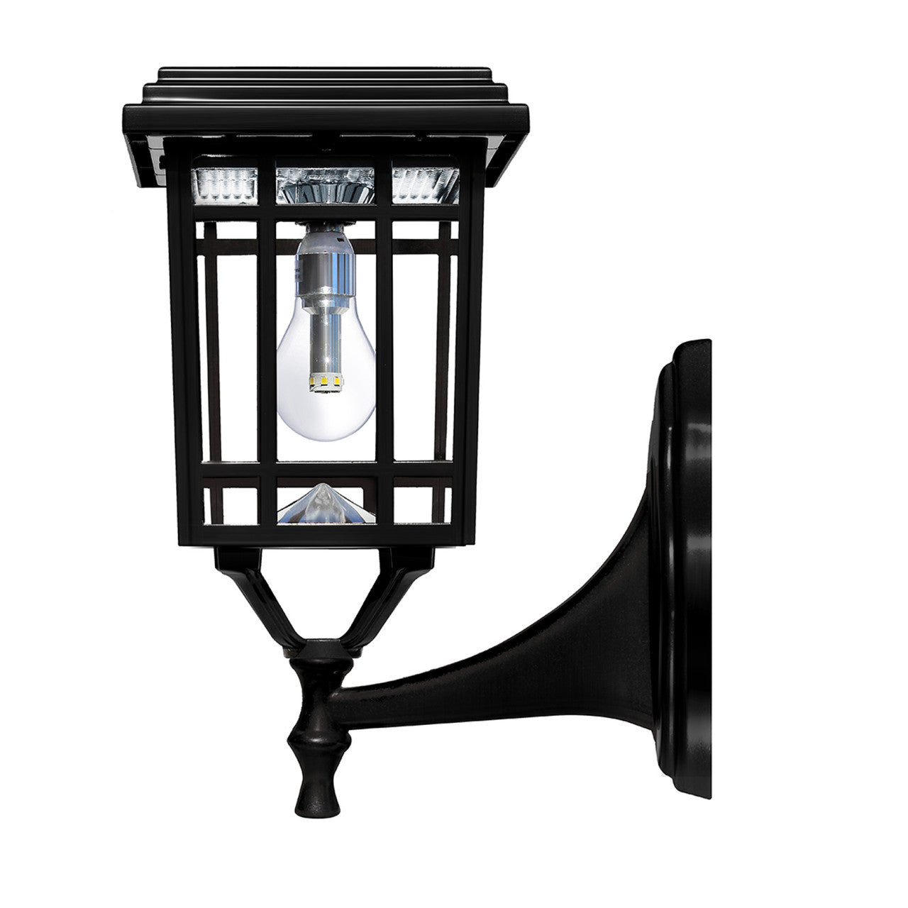 Solar LED Prairie Lantern Light - Gama Sonic