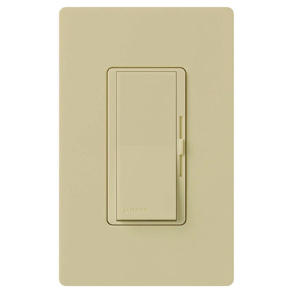 Diva 8A - 150W or 600W Max. - 0-10V CFL/LED Dimmer Single Pole/3-Way - Paddle and Slide Switch - Lutron