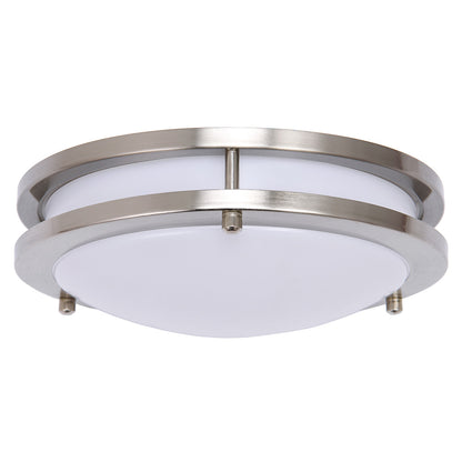 14in. LED Color Tunable Double-Ring Ceiling Light - 20W - 1800 Lumens - 2700K/3000K/3500K/4000K/5000K