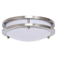 18in. LED Color Tunable Double-Ring Ceiling Light - 20W - 2000 lumens - 2700K/3000K/3500K/4000K/5000K