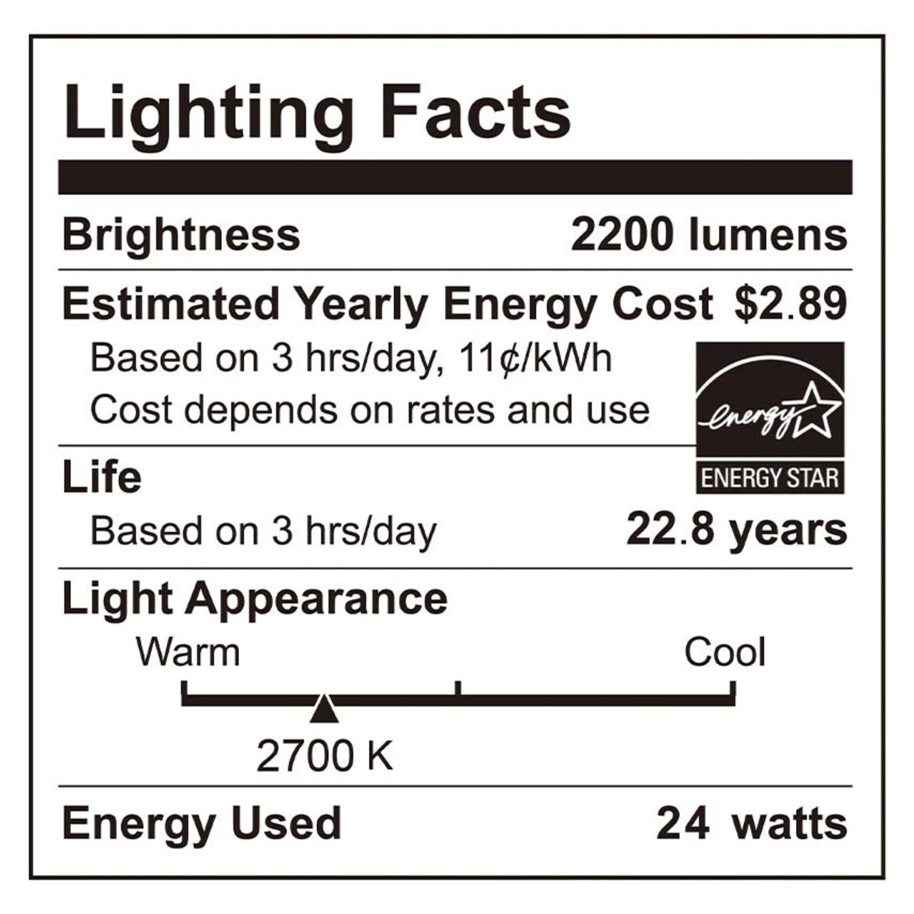 13in. LED Ceiling Light - 24W - 2200 Lumens - 2700K - White Finish - Euri Lighting