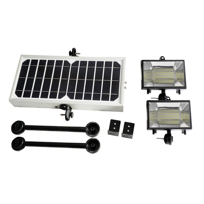 LED Solar Dual Head Sign Light - 1600 Lumens - LumeGen