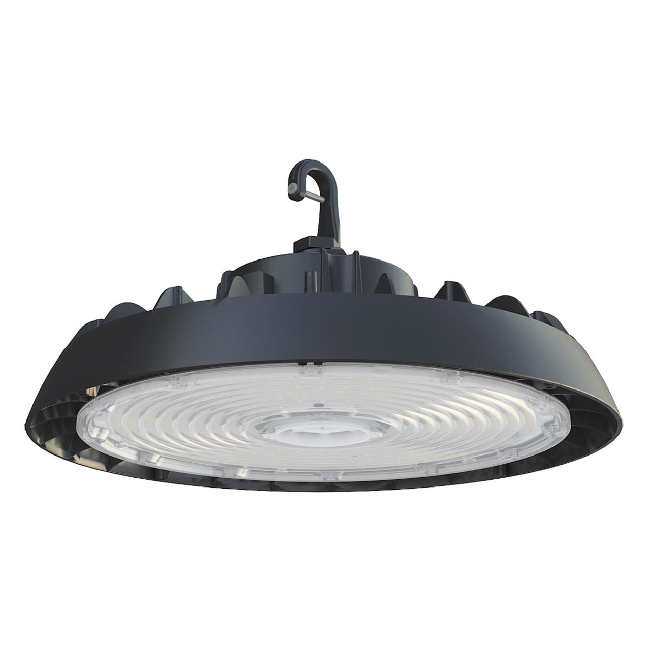 LED UFO High Bay - Wattage Adjustable 100W/125W/150W - 5000K - Plug-in Microwave Motion Sensor - LumeGen