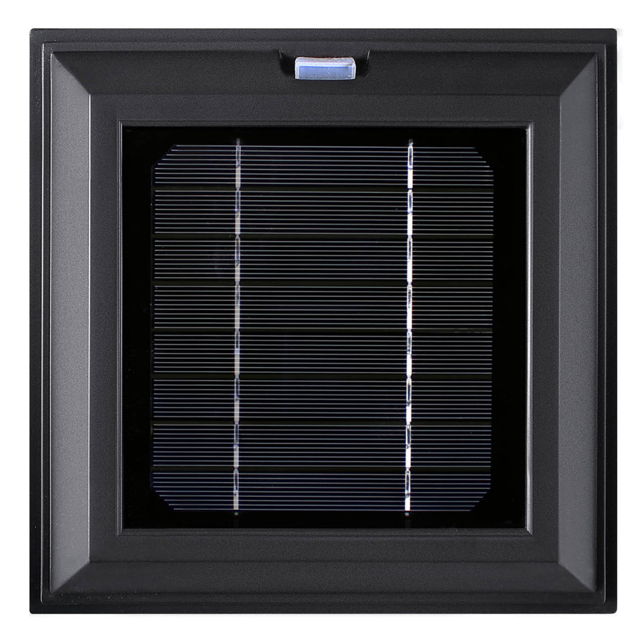 Solar LED Aspen Post Light - 120 Lumens - 2700K - Black Finish - Gama Sonic