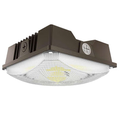 8in. LED Bronze Canopy Light - 40W - 5600 Lumens - 5000K - Keystone