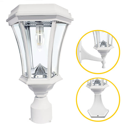 Solar LED Victorian Lantern Light - Gama Sonic