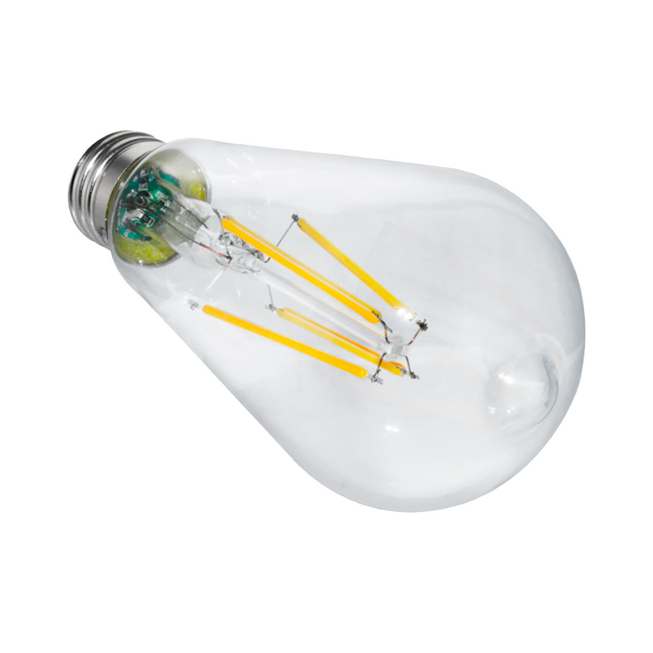 LED ST19 Filament - 7W - Dimmable - 75W Equiv - 800 Lumens - 2700K - Euri Lighting