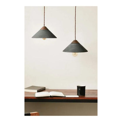 Artisan Concrete Collection Summit Mountain Pendant Fixture - E26 Socket - Euri Lighting