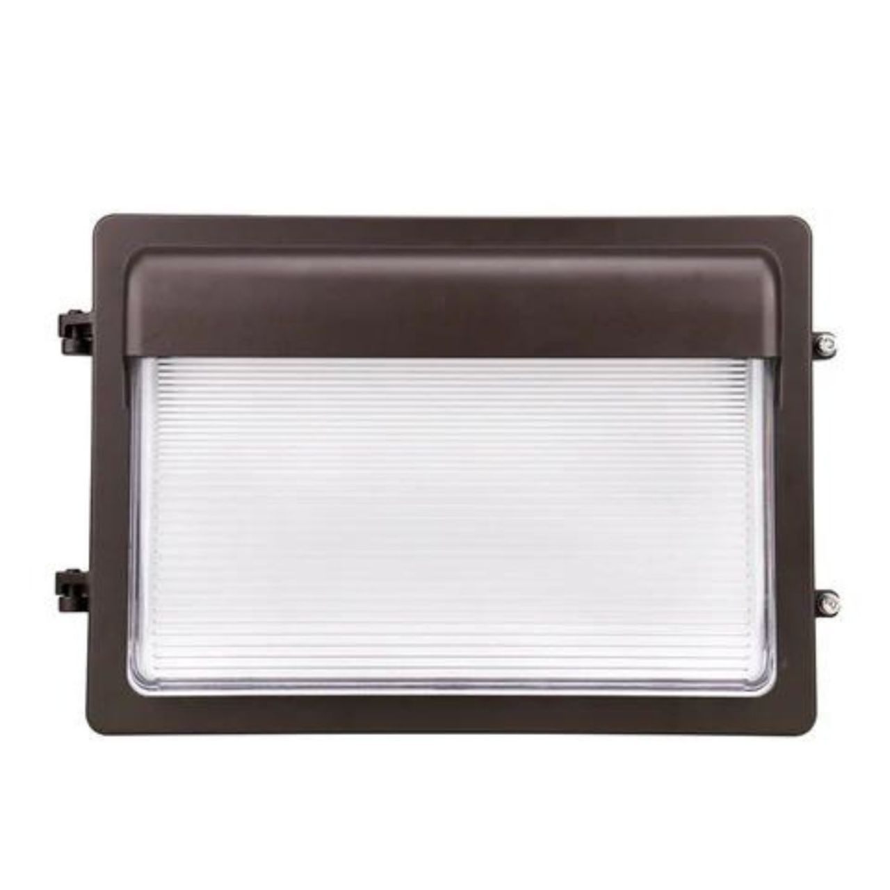 ZION LED Slim Wall Pack - Adjustable Wattage 80W/100W/120W - Adjustable CCT 30K/40K/50K - Bronze Finish - Beyond LED