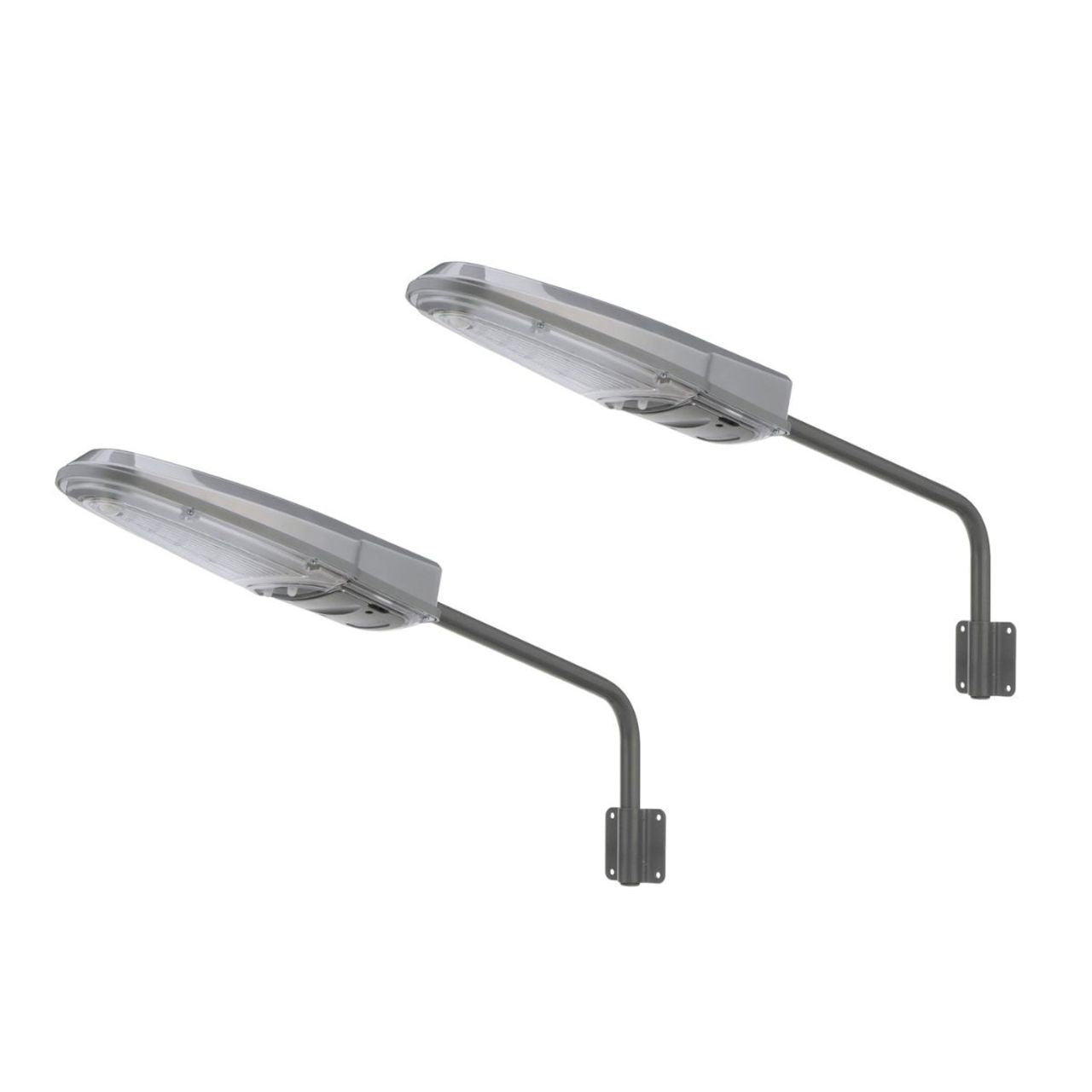 2-Pack Solar LED Area Yard Light - Mounting Arm or Wall Mount - Gama Sonic