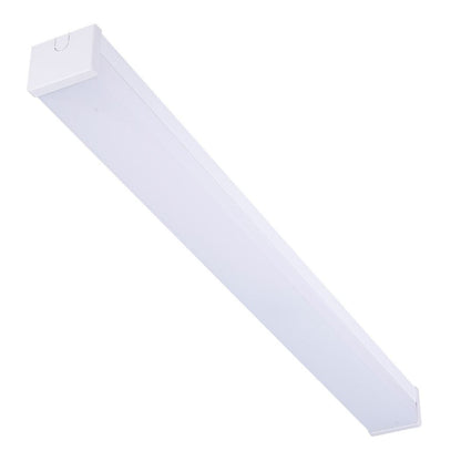 4ft. LED Wattage Adjustable & Color Tunable Wrap Light - 25W/38W/50W - 3500K/4000K/5000K - Euri Lighting