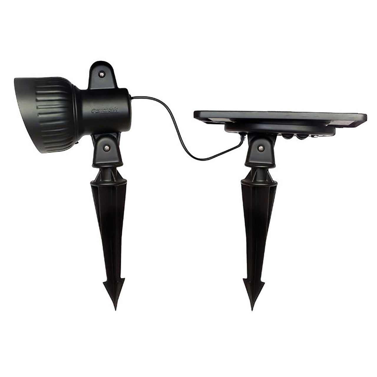 Solar LED Progressive Spot Light - Black - Gama Sonic