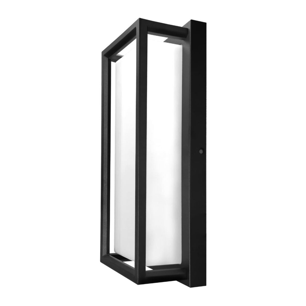 LED Modern Frame Wall Light - Indoor or Outdoor - 15W - 1200 Lumens - Color Tunable - Black Finish - LumeGen