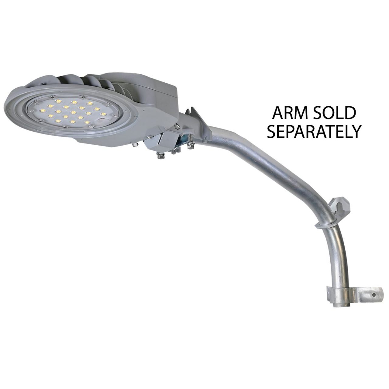 LED Roadway Security Luminaire, Medium - 70W - Type V - Lumec