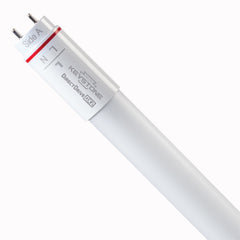 Case of 25 - T8 LED 4ft. DirectDrive Glass Tube - 18.5 Watt - Direct Wire - 2600 Lumens - Keystone