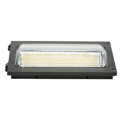 LED Wattage Adjustable & Color Tunable Wall Pack w/ Photosensor - 72W/96W/120W - 3000K/4000K/5000K - LumeGen