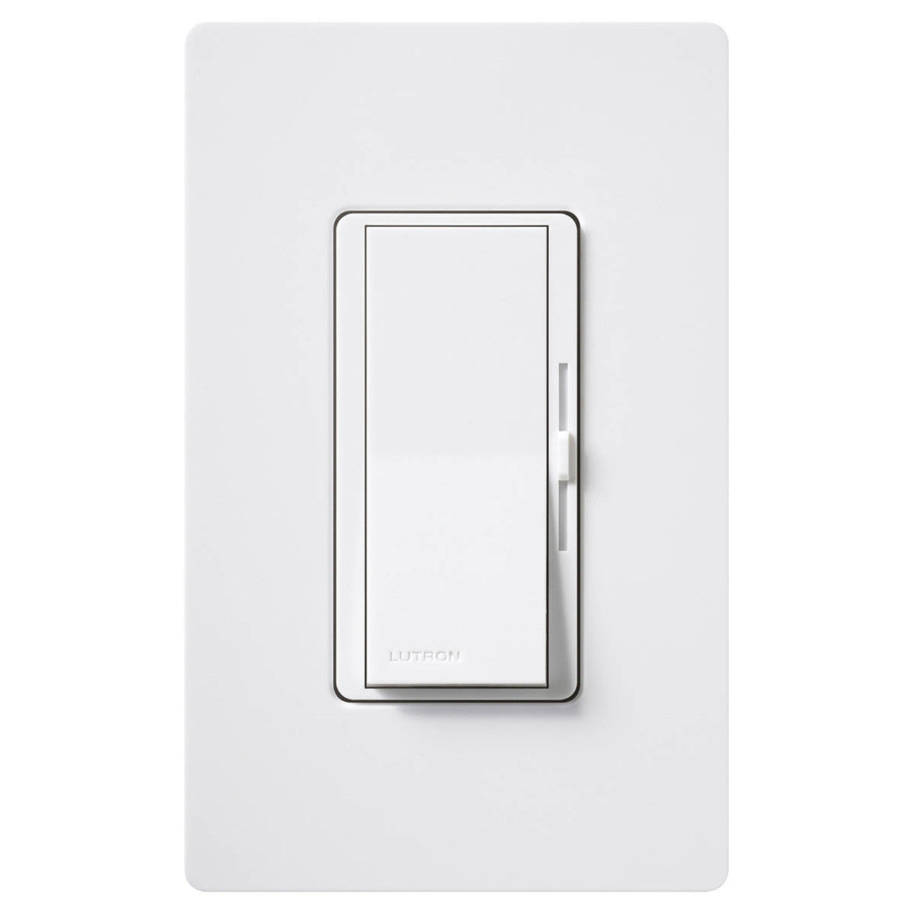 Diva 8A - 150W or 600W Max. - 0-10V CFL/LED Dimmer Single Pole/3-Way - Paddle and Slide Switch - Lutron