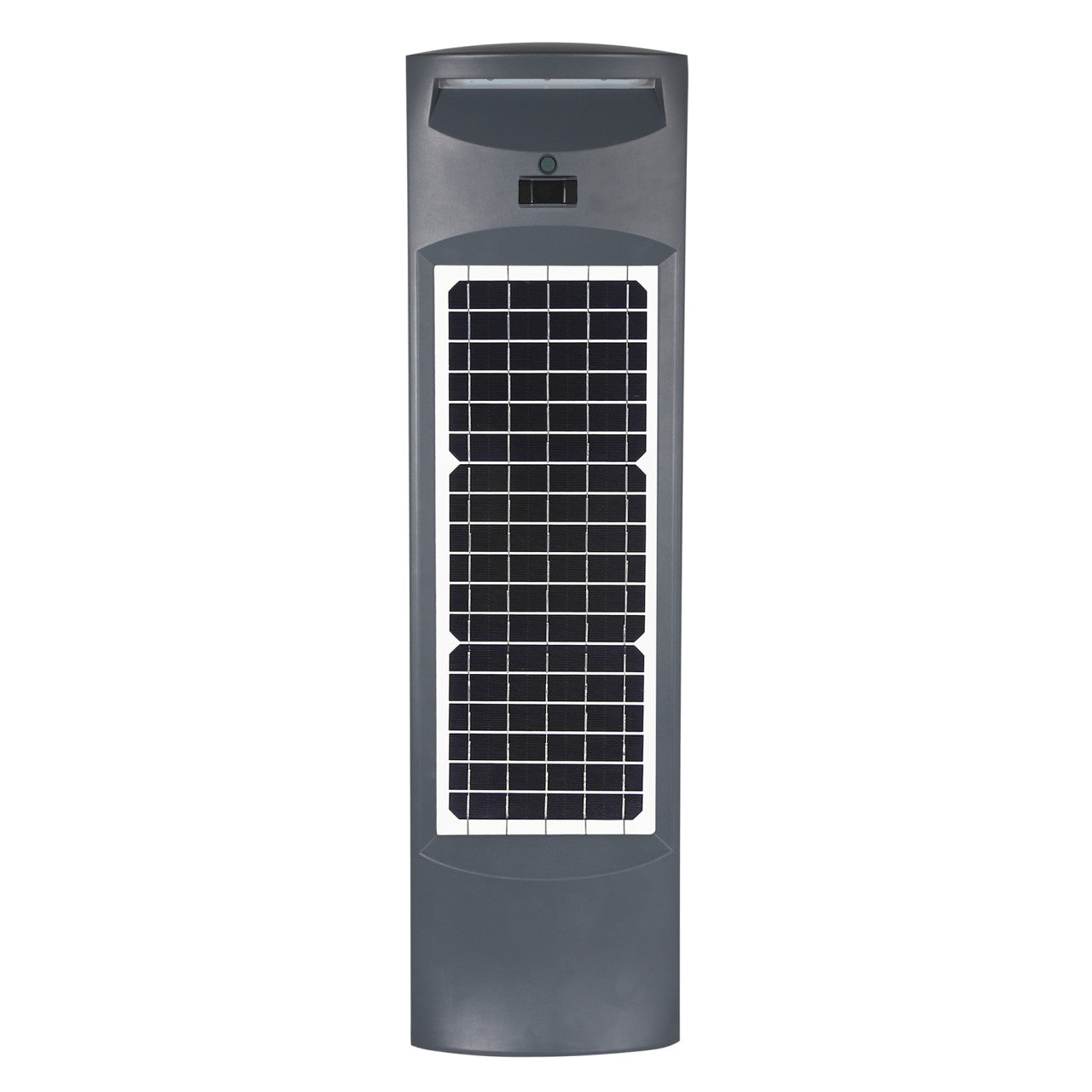 Solar LED Pillar Commercial Bollard - 500 Lumens - 3000K - Black Finish - Gama Sonic