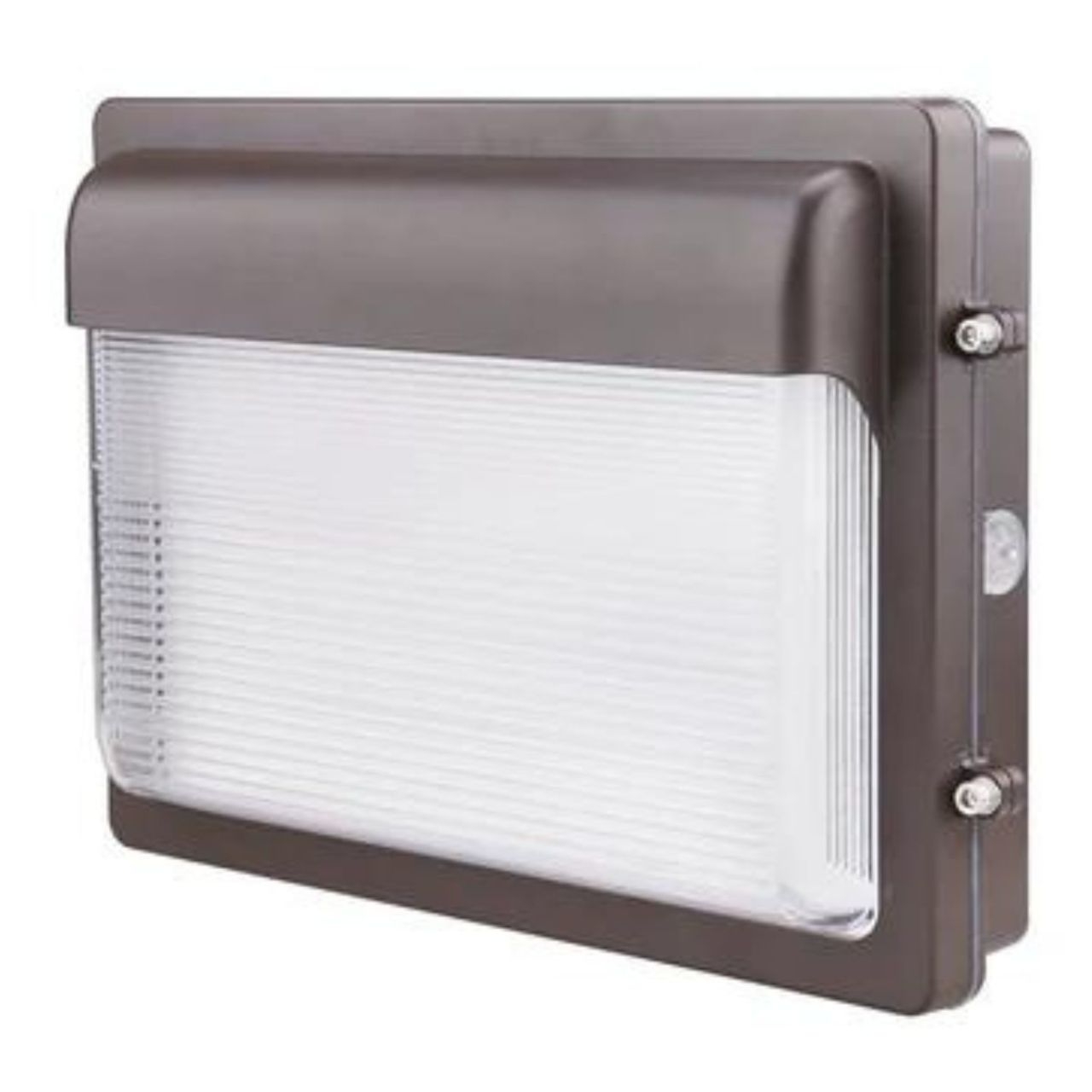 ZION LED Slim Wall Pack - Adjustable Wattage 80W/100W/120W - Adjustable CCT 30K/40K/50K - Bronze Finish - Beyond LED