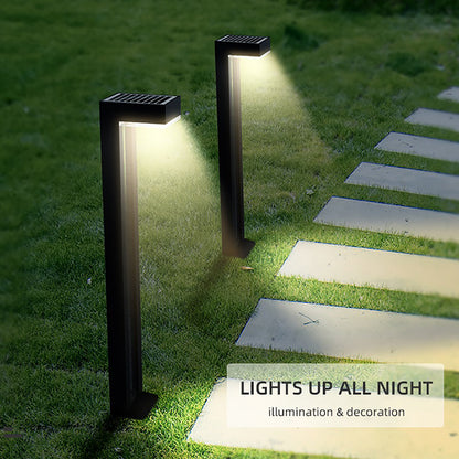 2-Pack Solar LED Bollard Light - 50 Lumens - 3000K - LumeGen