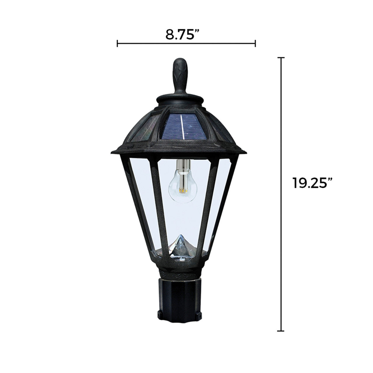 Solar LED Polaris Lantern Light - Gama Sonic