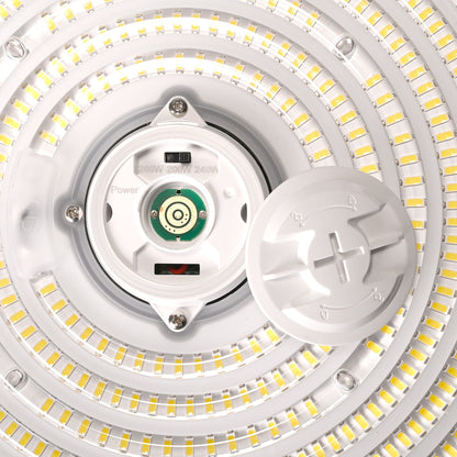 LED UFO High Bay - Wattage Adjustable 200W/240W - 5000K - Jen Lighting