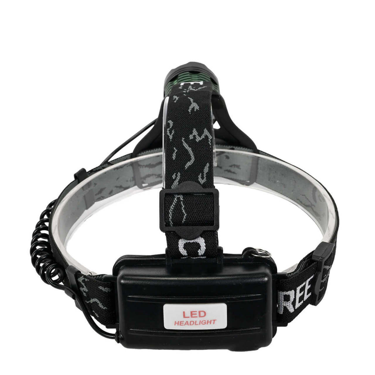 Rugged Blue LED Rechargeable Headlamp - 3W, 180 Lumens