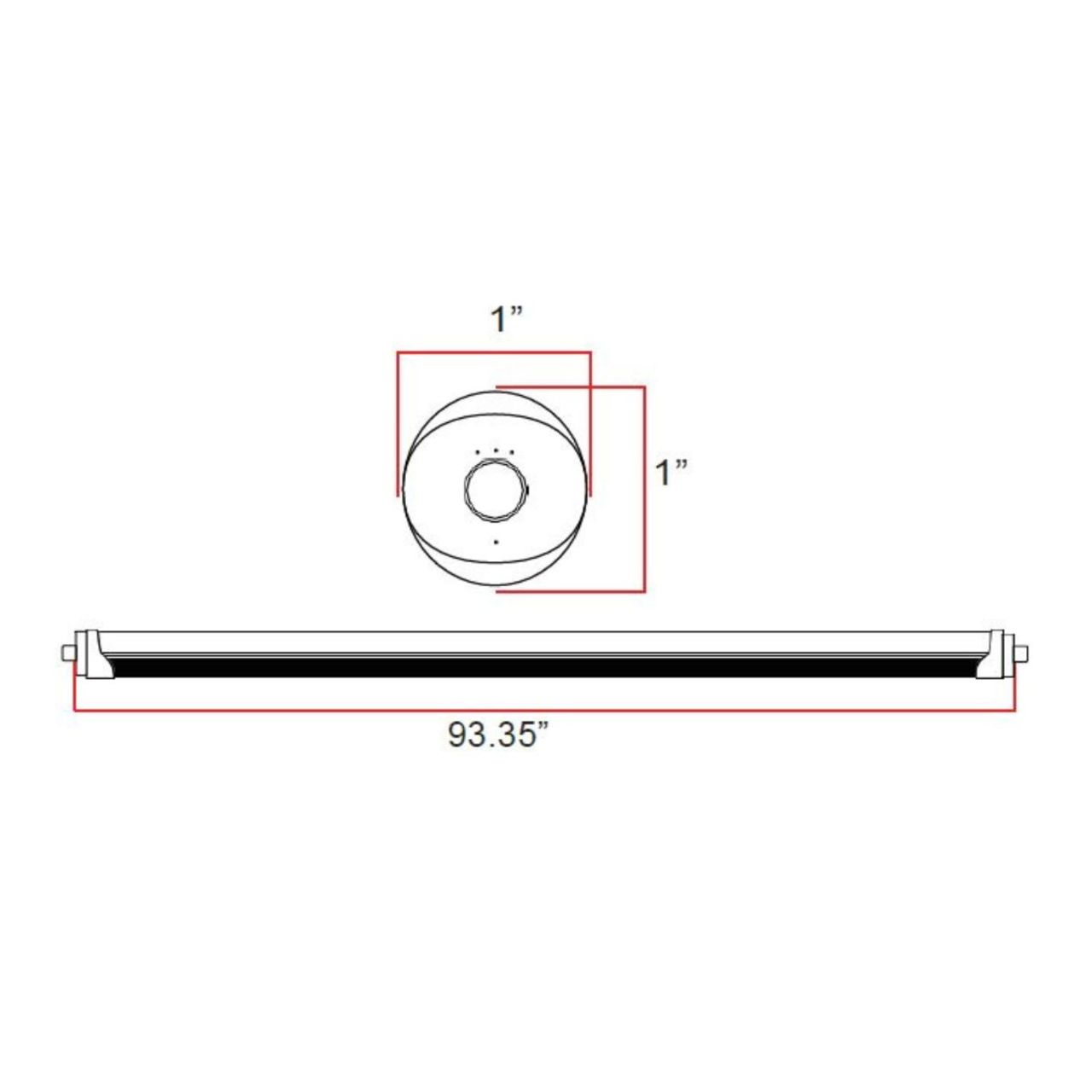 Case of 20 - 8ft. LED T8 LED Tube - Type B Direct Wire - 40W - 4800 Lumens - Venas