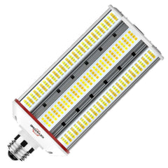 LED Wattage Adjustable & Color Tunable Horizontal HID High Bay Lamp - E26 Base - 27W/36W/45W - 3000K/4000K/5000K - Keystone