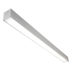 Case of 4 - LED 4ft. Color Tunable Linear Light - 40 Watt - 3000K/4000K/5000K - Silver Lamp Body - LumeGen