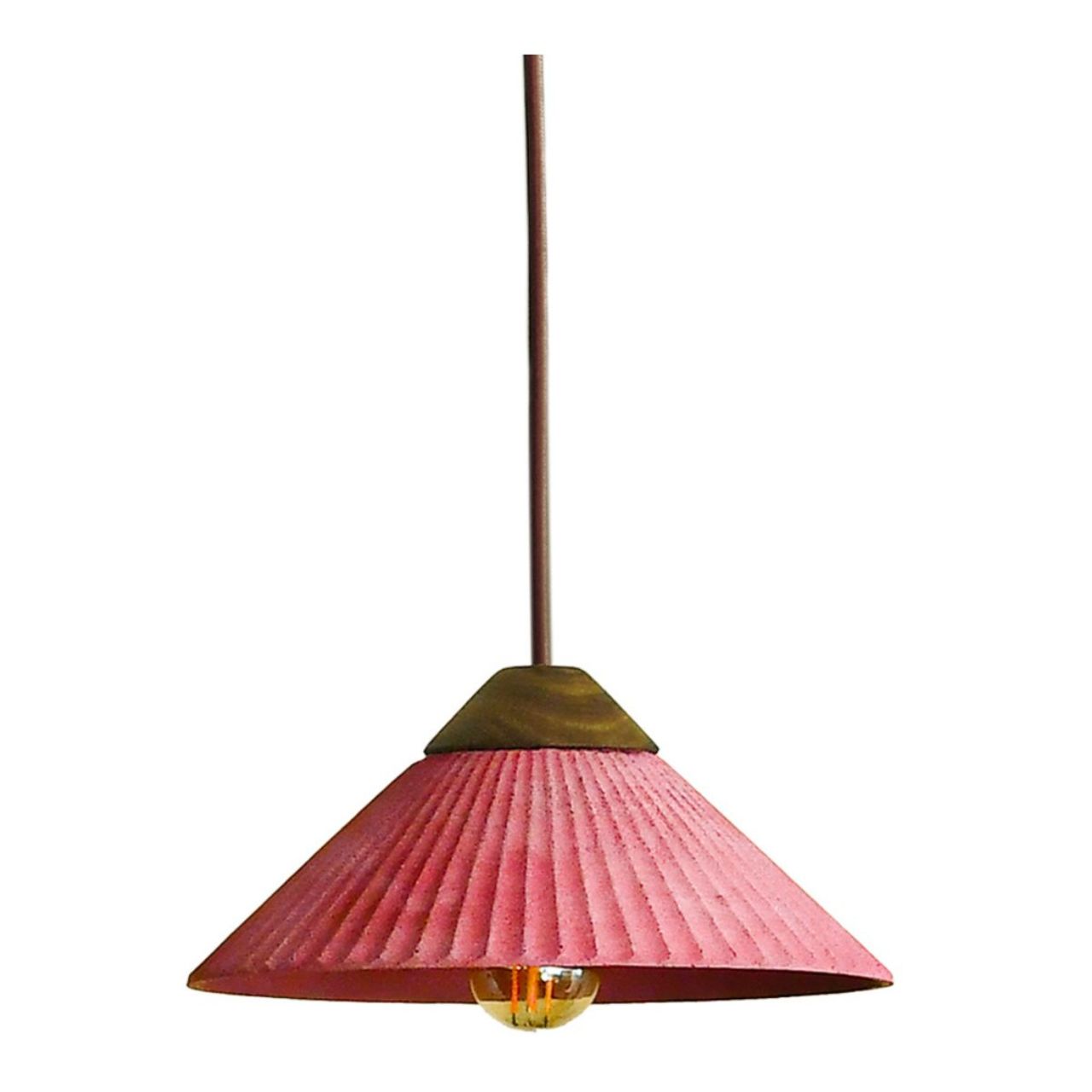 Artisan Concrete Collection Summit Mountain Pendant Fixture - E26 Socket - Euri Lighting