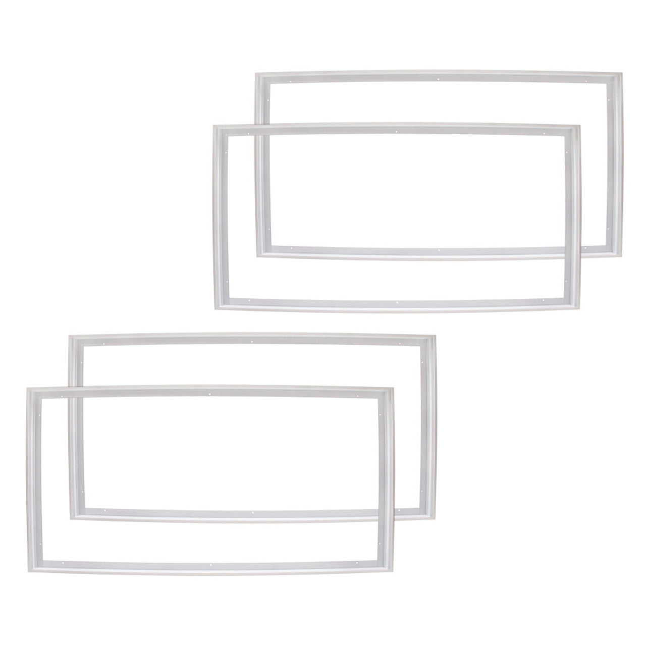 Case of 4 - 2ft. x 4ft. Backlit Flat Panel Surface Mount Fixture - LumeGen