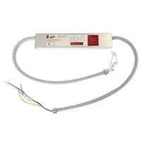 Constant-Power Emergency Driver Gen2 - 10.7W - 90 Minute Backup Time - 2ft. Flex Conduit on Ends