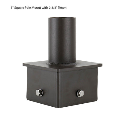 LED Area Light - 5" Square Pole Mount with 2-3/8" Tenon