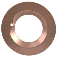 6in. Interchangeable Trim for Built-in Emergency Driver Downlights - Bronze - Keystone