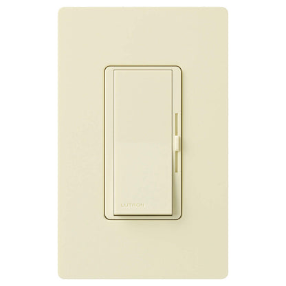 Diva 8A - 150W or 600W Max. - 0-10V CFL/LED Dimmer Single Pole/3-Way - Paddle and Slide Switch - Lutron