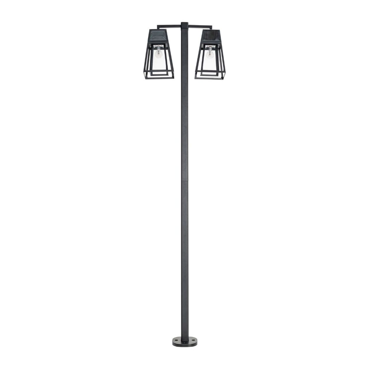 Solar LED Aria Post Light with 8ft Post - Gama Sonic