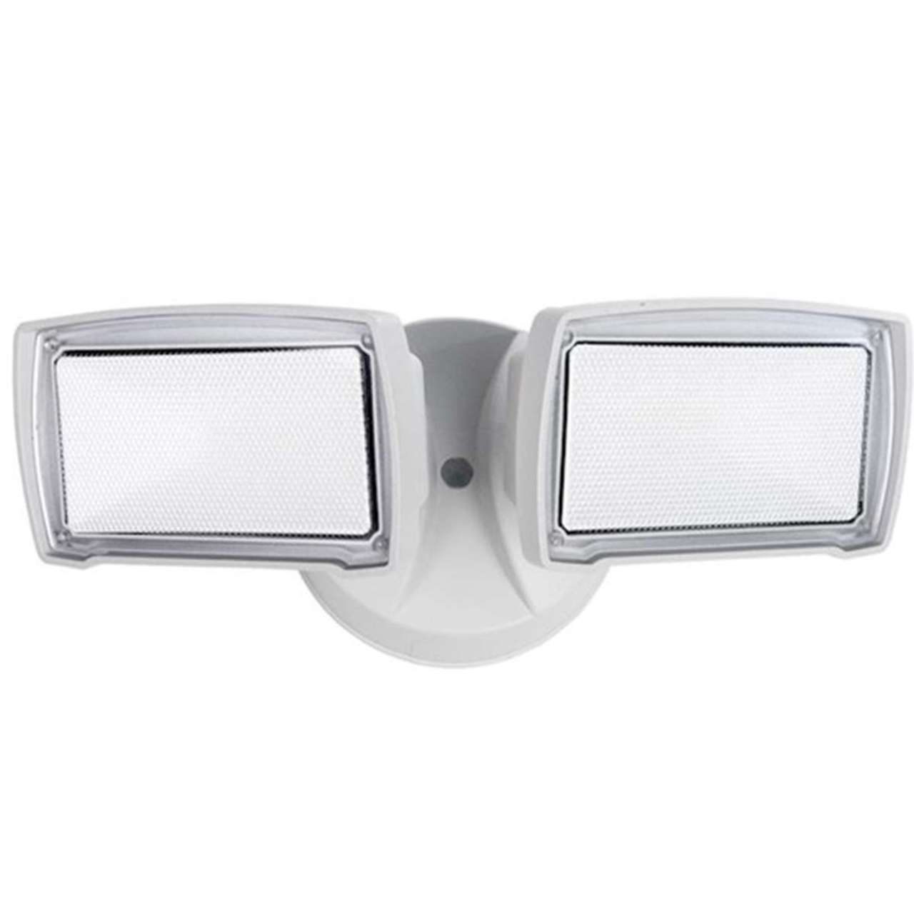 White LED 2-Head Security Flood Light - 2060 Lumens - 5000K - Good Earth