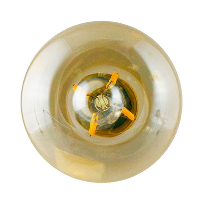 CASE OF 24 - LED ST19 Amber Filament - 5.5 Watt - Dimmable - 60W Equiv - 500 Lumens - Euri Lighting