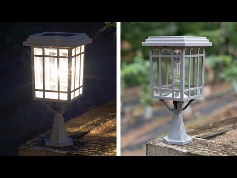 Solar LED Prairie Lantern Light - Gama Sonic