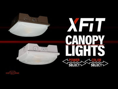 110 Degree Beam Angle Lens for 8in. LED Canopy Light - Keystone