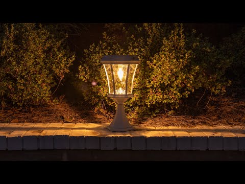 Solar LED Victorian Lantern Light - Gama Sonic