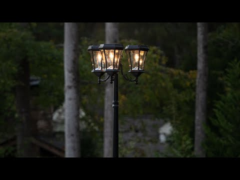 Solar LED Victorian Lantern Light - Gama Sonic