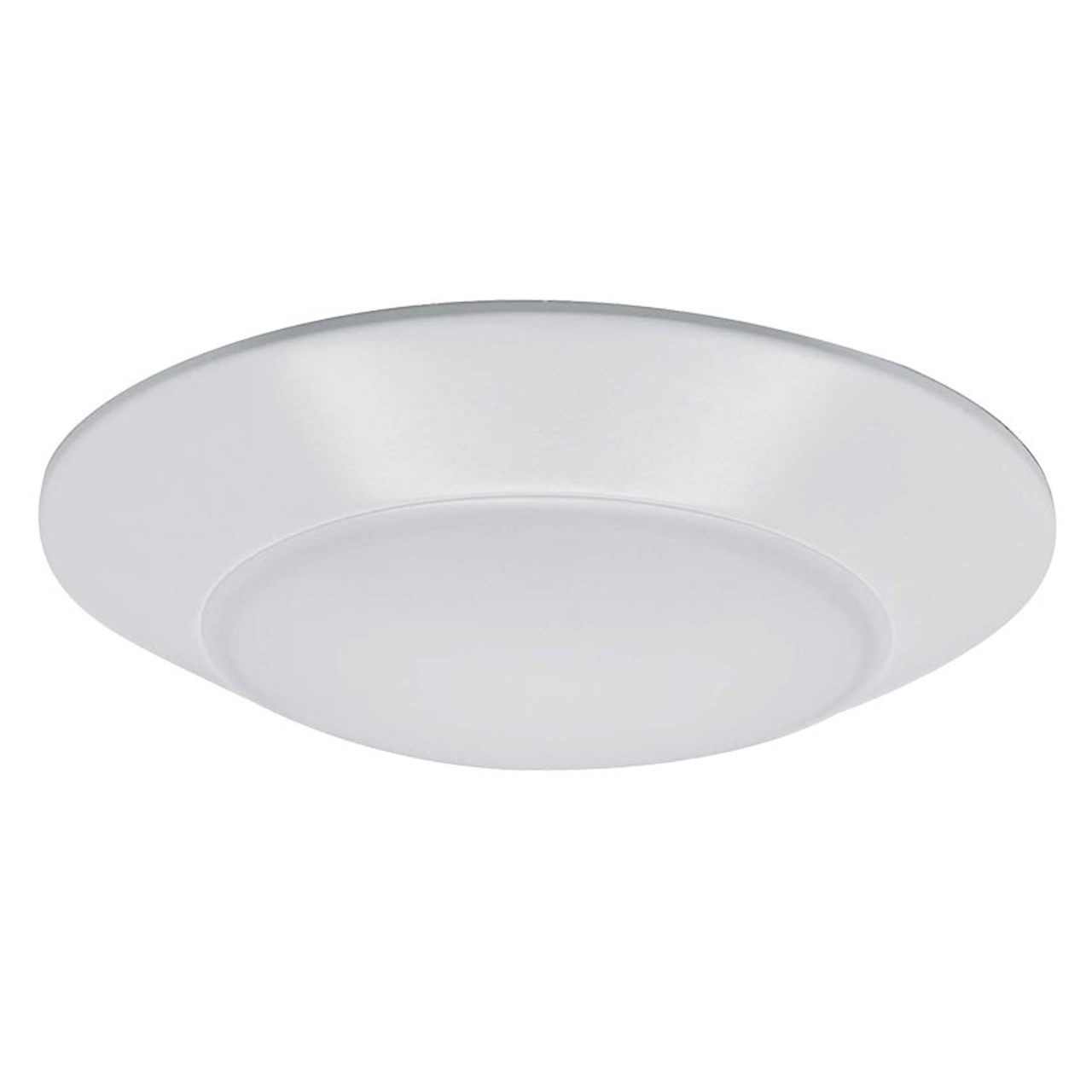 7in. LED Color Tunable Disk Light - 15W - 1000 Lumens - 2700K/3000K/3500K/4000K/5000K - White Finish - Euri Lighting