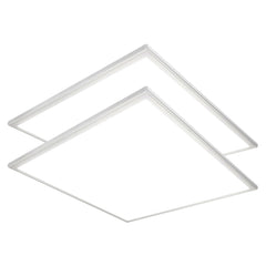 Case of 2 - 2x2 LED Flat Panel Light - 3 Wattage Adjustable - 3 CCT Selectable - Euri Lighting