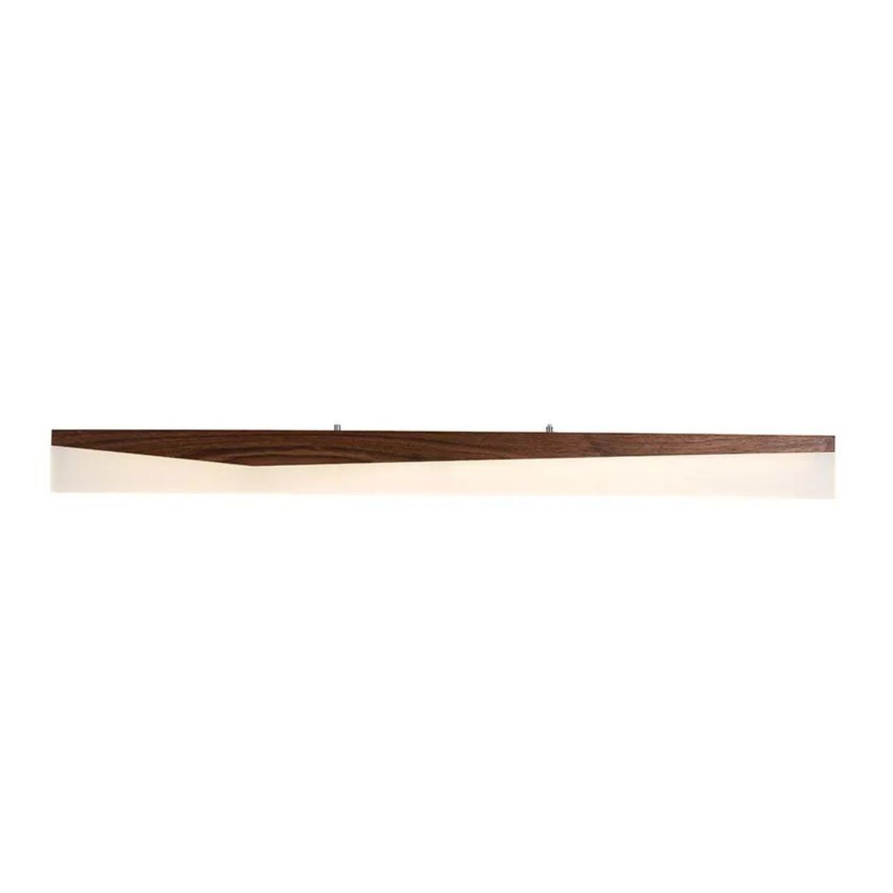 47in. Artisan Wood Collection Linear Pendant Smoke Reflection - 20W - 1795 Lumens - 3000K - Euri Lighting