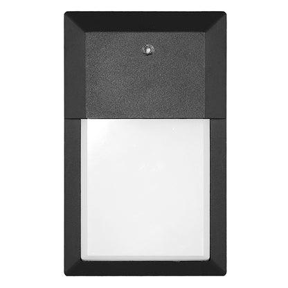 LED Color Tunable Mini Wall Pack - Dusk-to-Dawn - 15.8W - 1600 Lumens - 5CCT Selectable - Euri Lighting